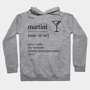 Martini cocktail Hoodie